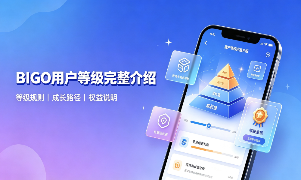 BIGO LIVE用户等级完整介绍详版，建议收藏